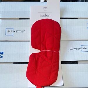 Auden Scarlet Quilted Sleep Mask